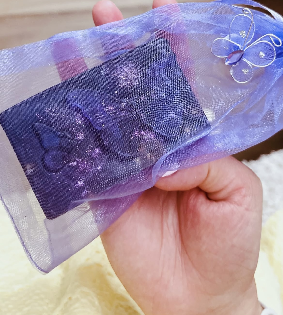 Lavender Butterfly Soap soap — photo 2
