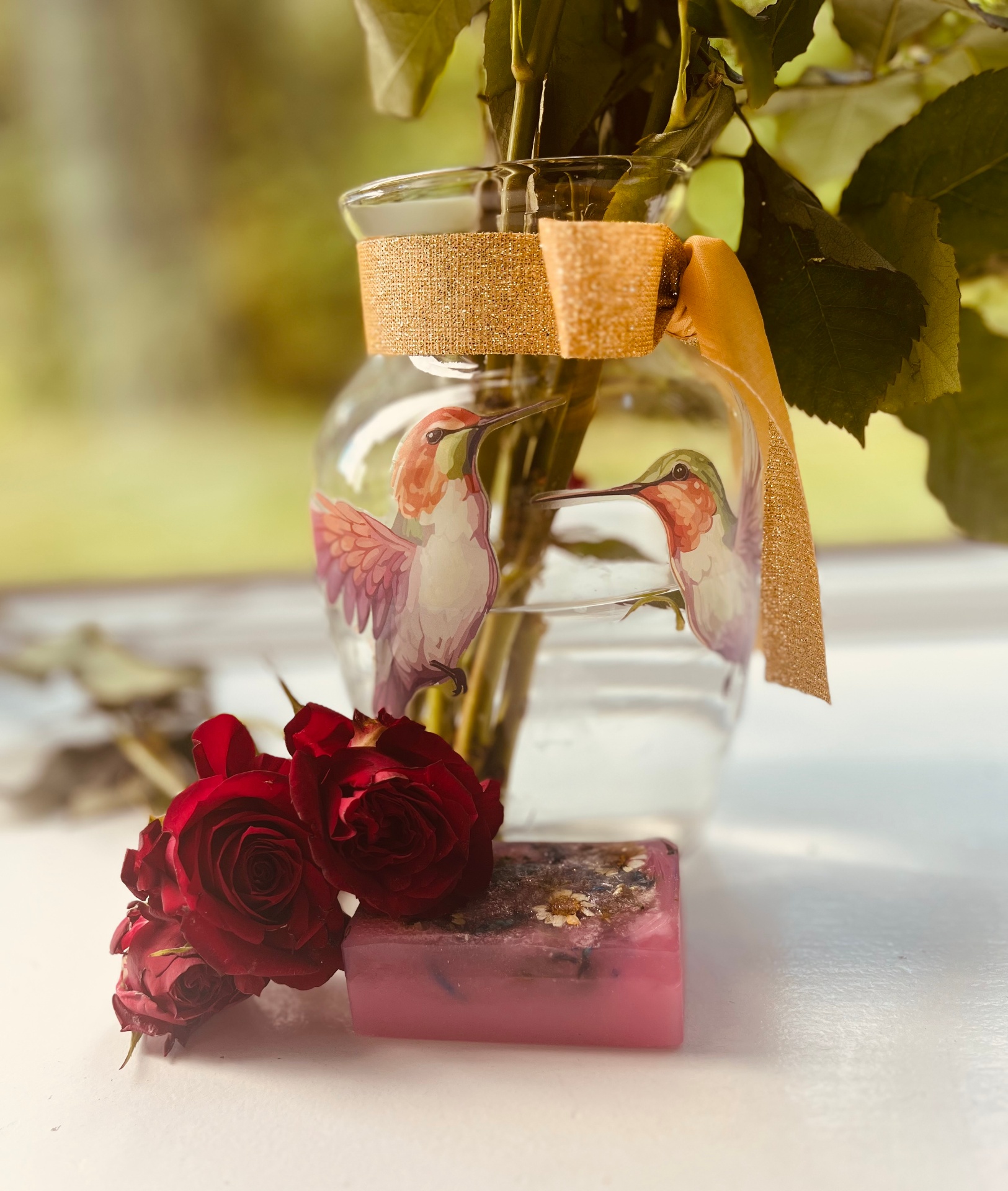 Rose soap — For the woman blooming through the cracks
