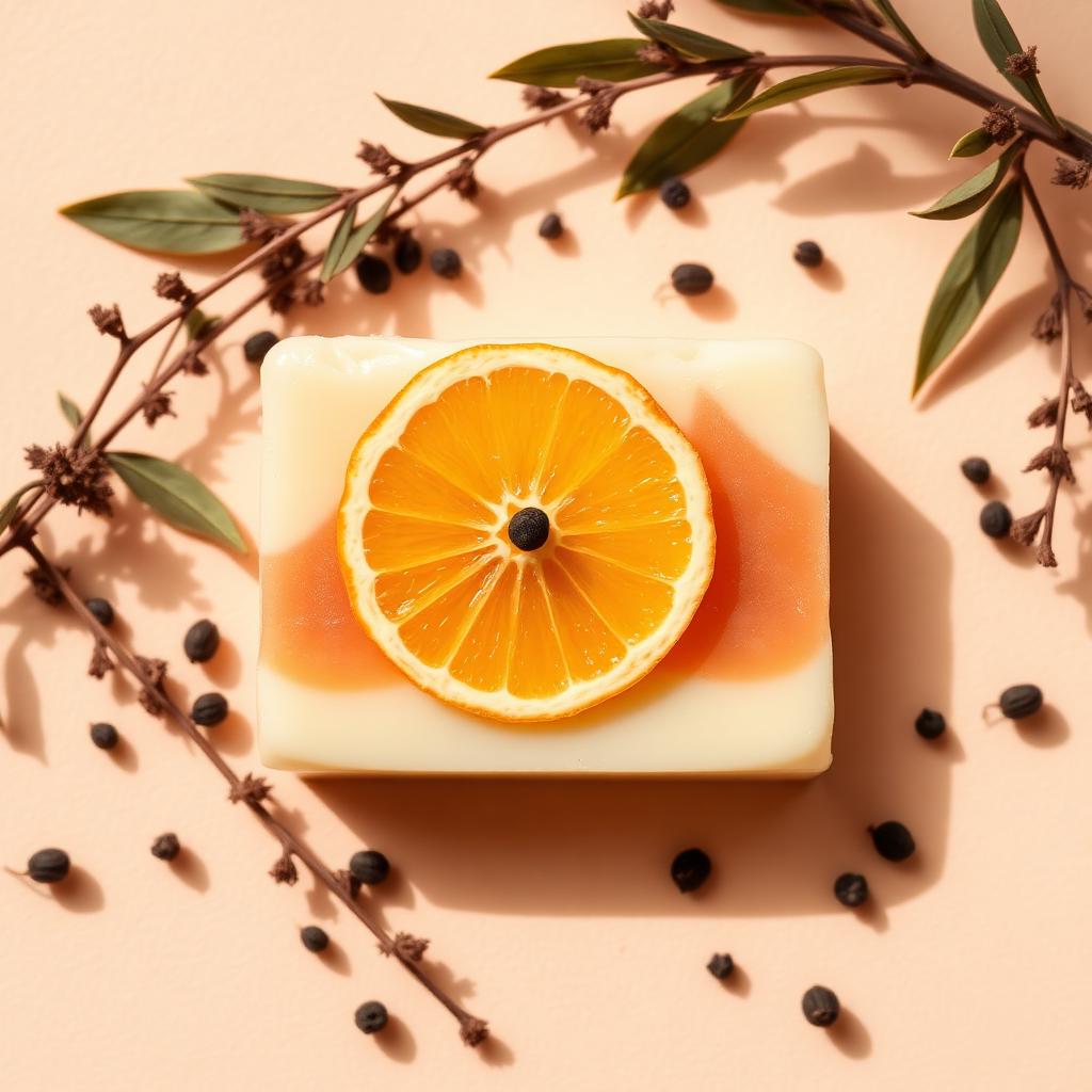 Bergamot & Black Pepper soap — For the men who choose softness